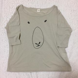 フェリシモ(FELISSIMO)のNUSY5分袖ひつじTシャツ(Tシャツ(半袖/袖なし))