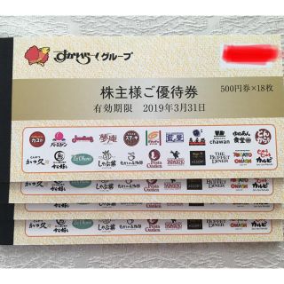 スカイラーク(すかいらーく)のすかいらーく 株主優待券 36,000円分(レストラン/食事券)