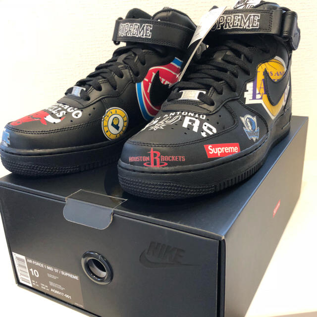 Supreme(シュプリーム)のsupreme nike NBA AIR FORCE 1 MID '07 メンズの靴/シューズ(スニーカー)の商品写真