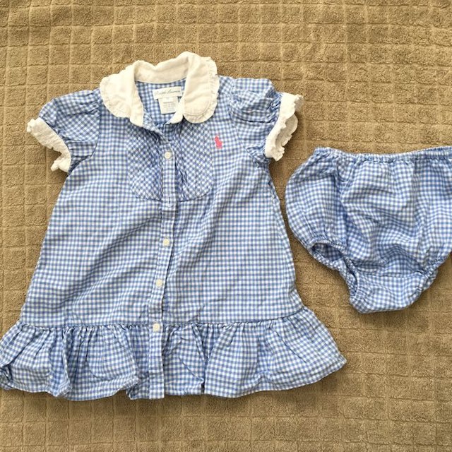 Ralph Lauren(ラルフローレン)のmee.様専用☆ラルフローレン 9M キッズ/ベビー/マタニティのベビー服(~85cm)(ワンピース)の商品写真