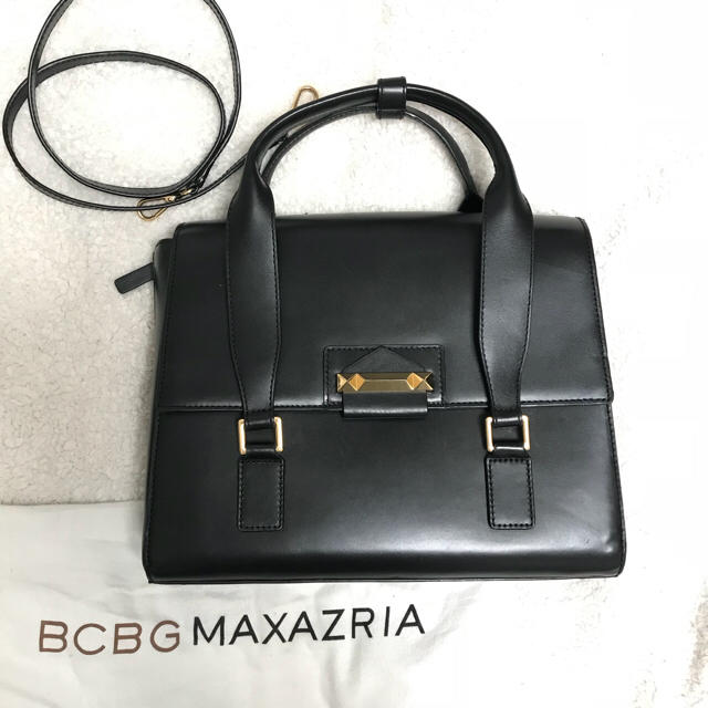 BCBGMAXAZRIA(ビーシービージーマックスアズリア)のBCBGMAXAZRIA バッグ ブラック レディースのバッグ(ハンドバッグ)の商品写真