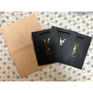 イヴサンローランボーテ(Yves Saint Laurent Beaute)の新品イヴサンローランショッパー&2018スプリングカタログ(ショップ袋)