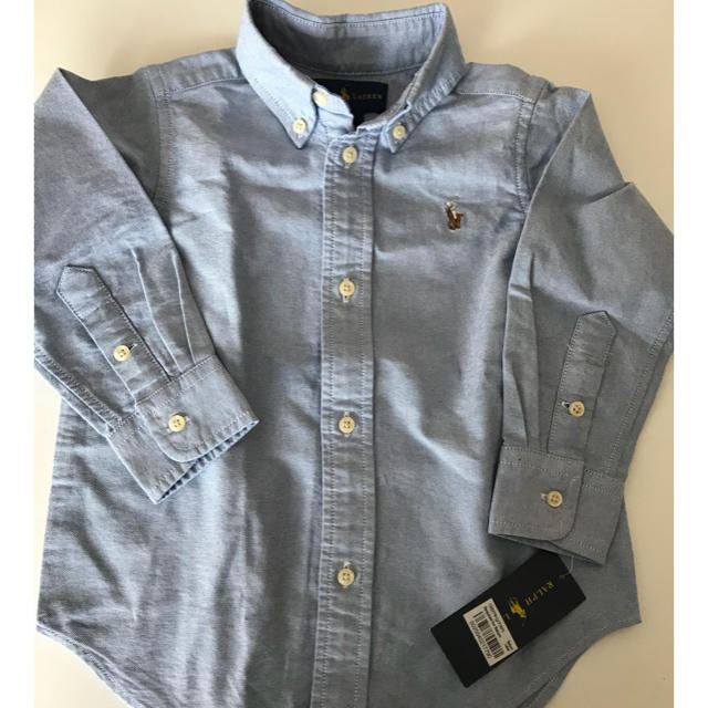 Ralph Lauren(ラルフローレン)の新品未使用 ラルフローレン 長袖シャツ キッズ/ベビー/マタニティのキッズ服男の子用(90cm~)(ブラウス)の商品写真