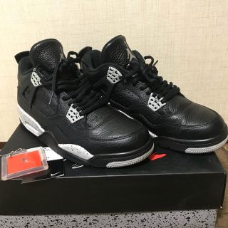 ナイキ(NIKE)のnike air jordan 4 retro oreo(スニーカー)