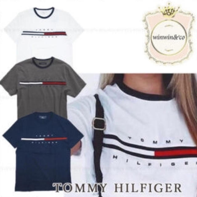 TOMMY HILFIGER(トミーヒルフィガー)の新品！トミーヒルフィガー ♡Tシャツ レディースのトップス(Tシャツ(半袖/袖なし))の商品写真