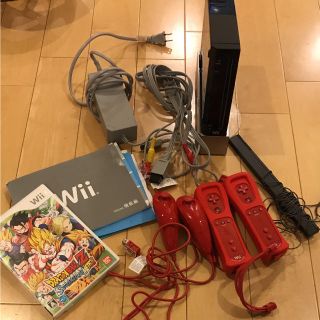 ウィー(Wii)のwii セット売り センサーバーのみおそらく故障(家庭用ゲーム機本体)