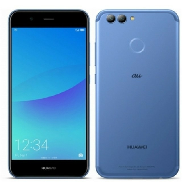HUAWEI Nova 2 Blue (極美品) SIMロック解除済 スマホ/家電/カメラのスマートフォン/携帯電話(スマートフォン本体)の商品写真