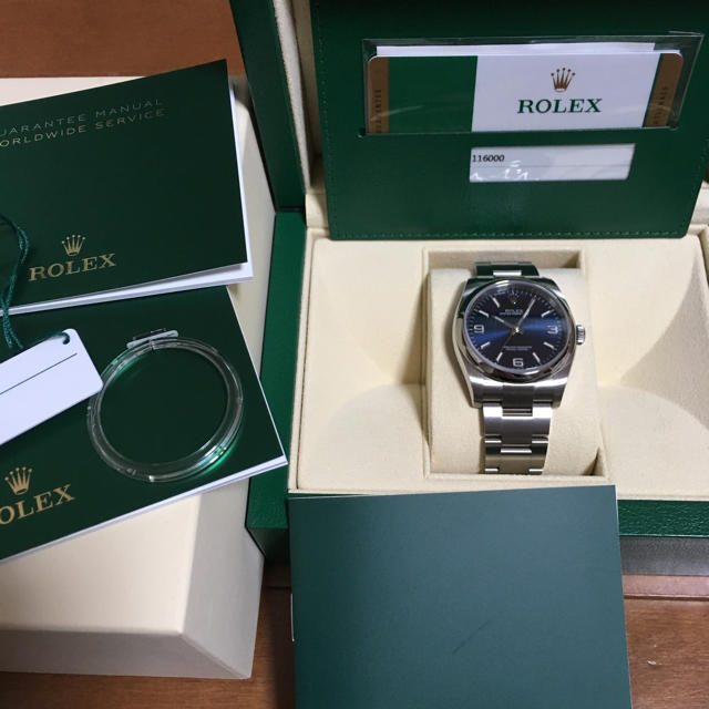 専用 ロレックスROLEXオイスターパーペチュアル ブルー116000BL