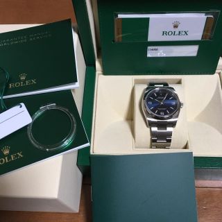 ロレックス(ROLEX)の専用 ロレックスROLEXオイスターパーペチュアル ブルー116000BL(金属ベルト)