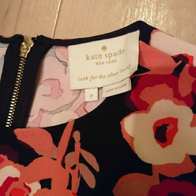 kate spade new york(ケイトスペードニューヨーク)のmiumiutann様専用 美品 ケイト・スペード ワンピース レディースのワンピース(ミニワンピース)の商品写真