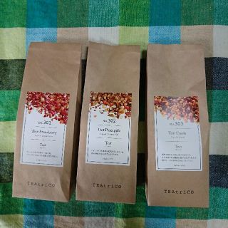 ティートリコ TEAtrico 50gサイズ色々3点セット 食べれる紅茶(茶)