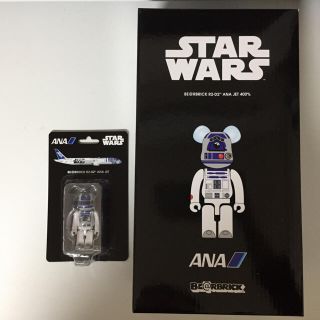 メディコムトイ(MEDICOM TOY)の【ultraki様専用ANA BE@RBRICK R2-D2 400%&100%(航空機)