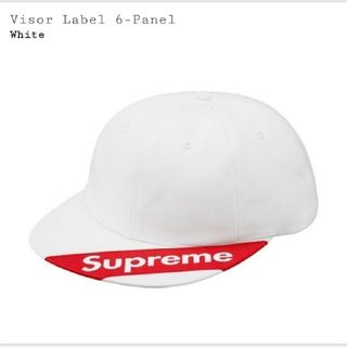 シュプリーム(Supreme)の最終値下げ！  supreme visor label 6 panel(キャップ)