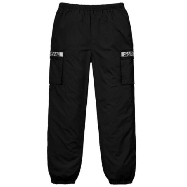 supreme 2018ss taping cargo pant black M