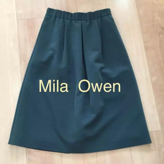 ミラオーウェン(Mila Owen)の【美品】ミラオーウェン♡ミディ丈スカート(ひざ丈スカート)