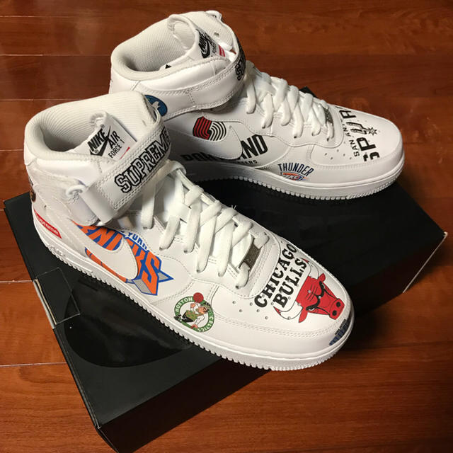 28.0㎝ Supreme NBA teams AIR FORCE 1 MID