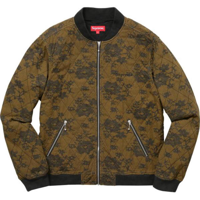 Supreme(シュプリーム)の専用♪ 17SS Quilted Lace Bomber Jacket メンズのジャケット/アウター(ブルゾン)の商品写真