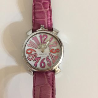 ガガミラノ(GaGa MILANO)の【値上げ】ガガミラノ  マヌアーレ ピンク 40mm 腕時計 (腕時計)