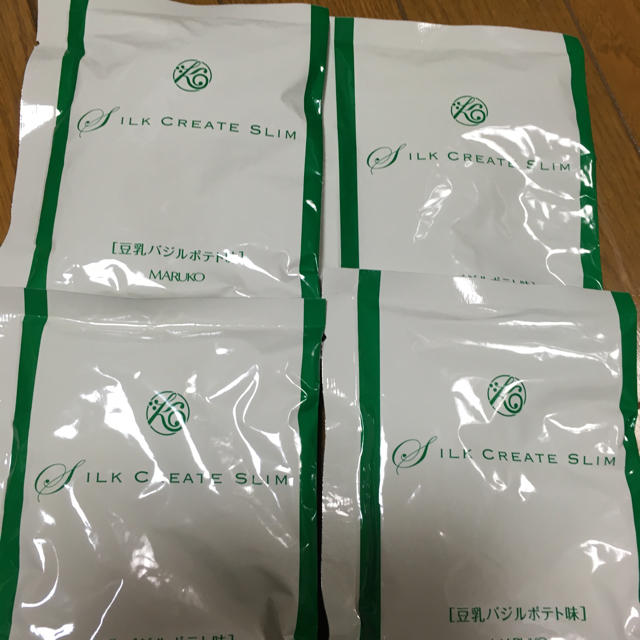 MARUKO(マルコ)の安い‼︎MARUKO シルククリエイトスリム バジルポテト  4袋 コスメ/美容のダイエット(ダイエット食品)の商品写真