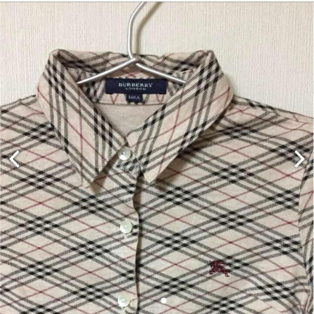 BURBERRY バーバリー シャツ 140㎝ キッズ/ベビー/マタニティのキッズ服男の子用(90cm~)(Tシャツ/カットソー)の商品写真