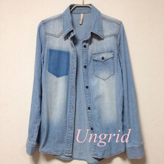 アングリッド(Ungrid)のUngrid☆ポケットレスデニムSH(Gジャン/デニムジャケット)