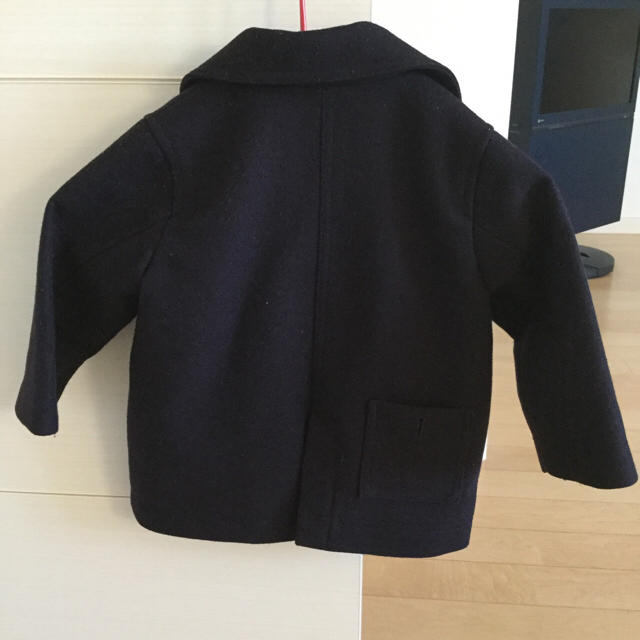 PETIT BATEAU(プチバトー)のプチバトー ピーコート 18M81センチ 80-90センチ キッズ/ベビー/マタニティのキッズ服女の子用(90cm~)(コート)の商品写真