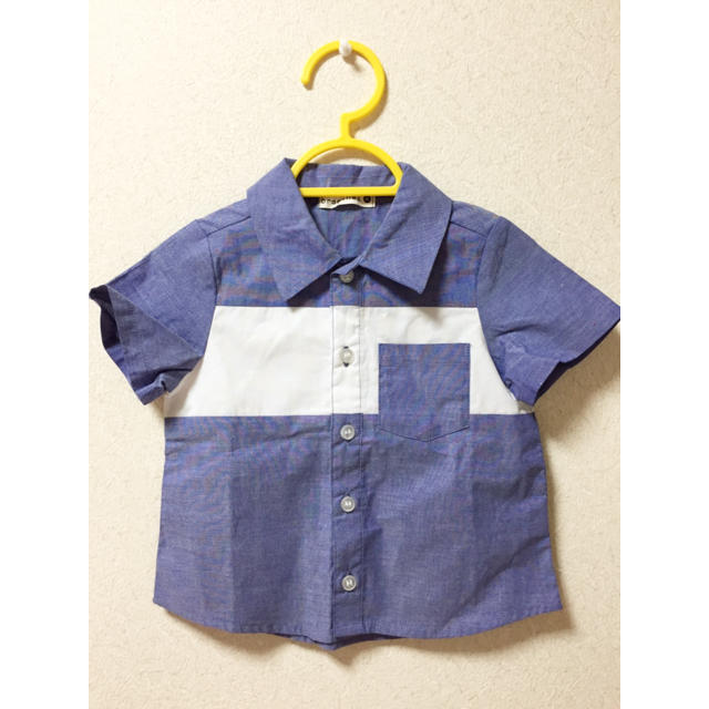 Branshes(ブランシェス)の【新品】Branshes シャツ(90cm) キッズ/ベビー/マタニティのキッズ服男の子用(90cm~)(Tシャツ/カットソー)の商品写真