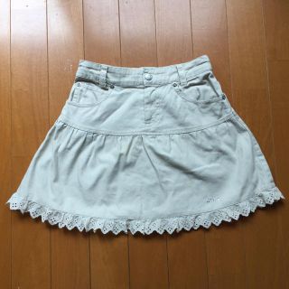 ジルスチュアートニューヨーク(JILLSTUART NEWYORK)のジルスチュアート  ベージュ  ミニスカート  120cm(スカート)