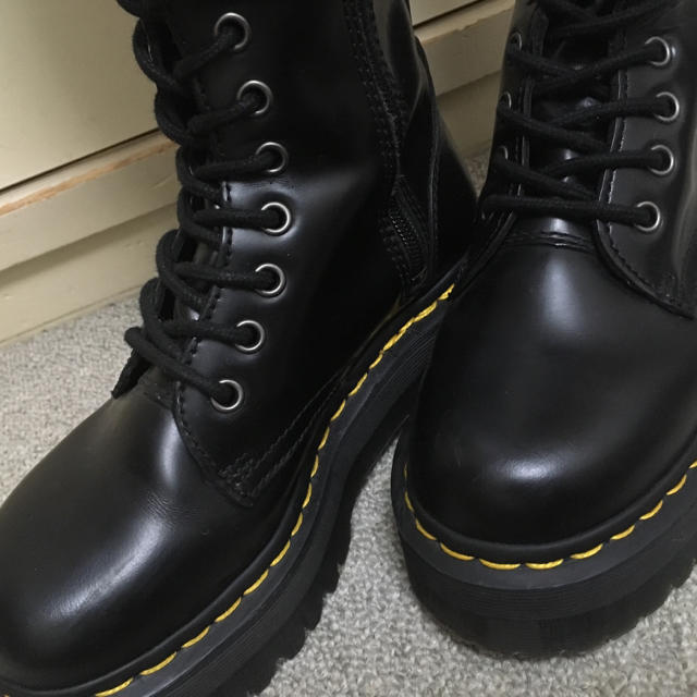 【専用】Dr.Martens 1B60MAX UK3 黒 厚底 20ホール丈