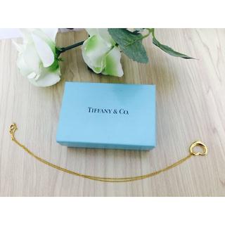 ティファニー(Tiffany & Co.)の【本物美品】ティファニー Tiffany オープンハート K18金 ネックレス(ネックレス)