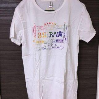 【中古美品】　絢香　LIVETシャツ　2014　3-STAR RAW  　(ミュージシャン)