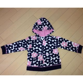 ベビーギャップ(babyGAP)のGAP 女の子 花柄パーカー 90cm(ジャケット/上着)