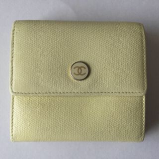 シャネル(CHANEL)のシャネルココボタン 折財布 (財布)