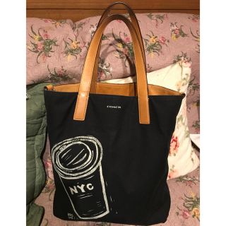 コーチ(COACH)のCOACH ヒューゴ・ギネス コラボ限定リバーシブルトートバッグ レア(トートバッグ)