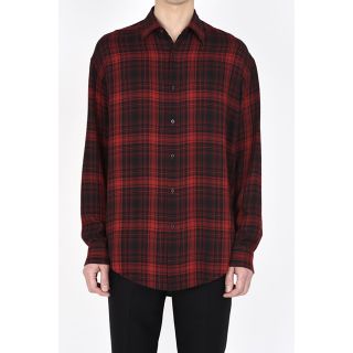 ラッドミュージシャン(LAD MUSICIAN)の16AW LAD MUSICIAN レーヨンオンブレチェックシャツ(シャツ)