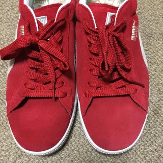 プーマ(PUMA)のPUMA SUEDE RED 28cm(スニーカー)