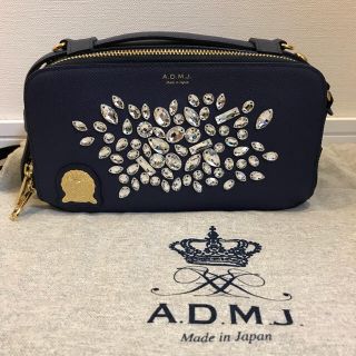 ADMJ スワロフスキー  ウォレットバッグ