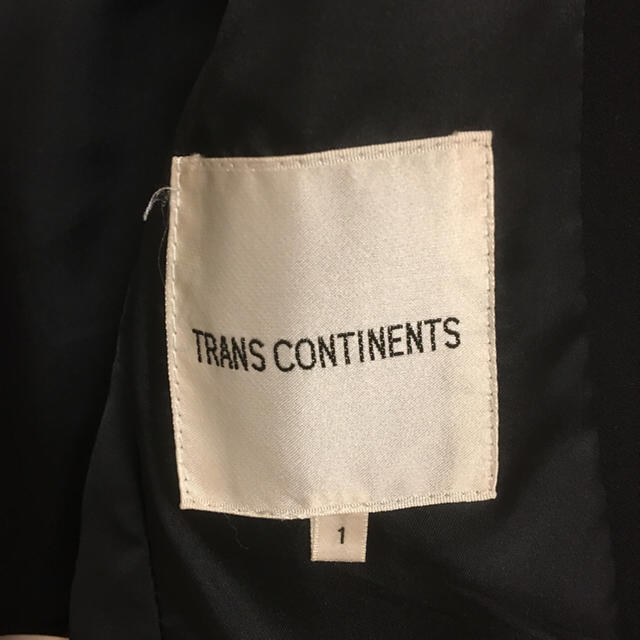 TRANS CONTINENTS(トランスコンチネンツ)の値下げしました。トランスコンチネンツ ジャケットサイズ1 レディースのフォーマル/ドレス(スーツ)の商品写真