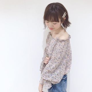 フラワー(flower)のflower / dolly flower blouse(シャツ/ブラウス(長袖/七分))