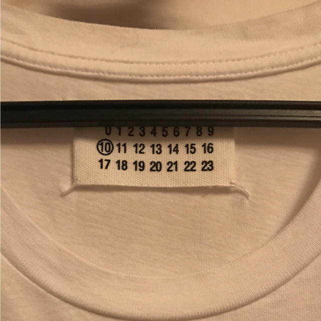 Maison Martin Margiela(マルタンマルジェラ)のmartin margiela 無地 TEEシャツ 白 サイズ50 メンズのトップス(Tシャツ/カットソー(半袖/袖なし))の商品写真