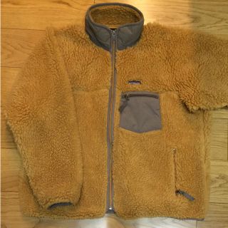 極上 テキーラゴールド パタゴニア レトロカーディガン-