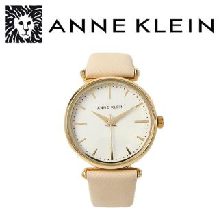 アンクライン(ANNE KLEIN)の送料無料アンクラインANNEKLEIN本革ベルト ウォッチ AK2374腕時計(腕時計)