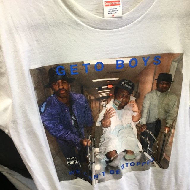 Supreme Rap-A-Lot GETO BOYS T 17SS Tシャツ