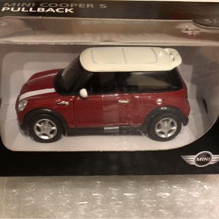 ビーエムダブリュー(BMW)の新品 未開封 MINI COOPER S プルバック カー(ミニカー)