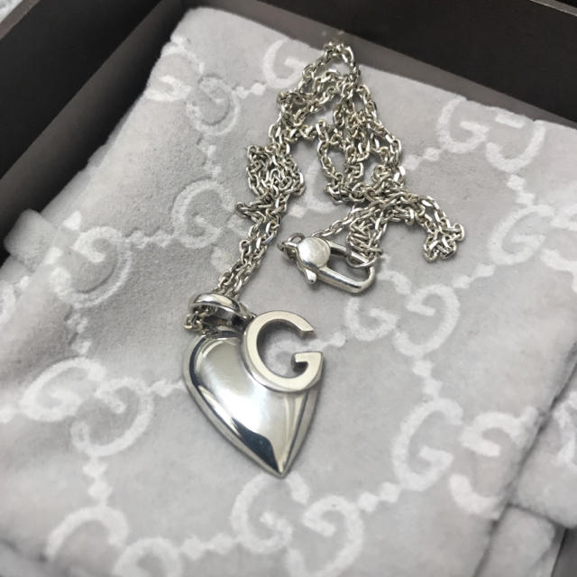 Gucci(グッチ)のGUCCI  ネックレス ハート レディースのアクセサリー(ネックレス)の商品写真