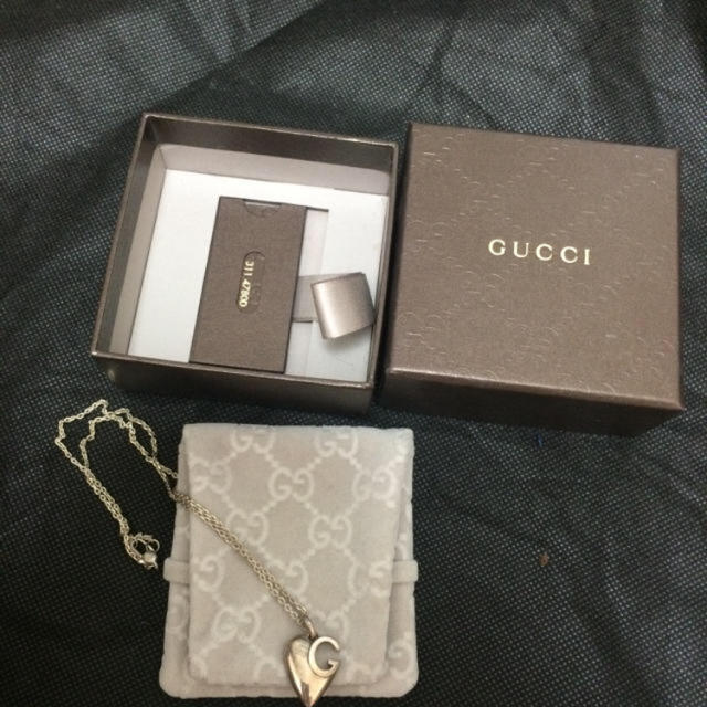 Gucci(グッチ)のGUCCI  ネックレス ハート レディースのアクセサリー(ネックレス)の商品写真