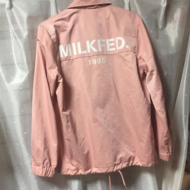 MILKFED.(ミルクフェド)のかにゃ様専用  MILKFED コーチジャケット レディースのジャケット/アウター(ナイロンジャケット)の商品写真