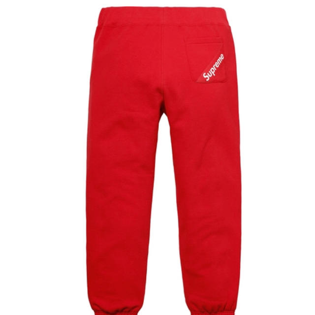赤S 18ss supreme コーナーラベル スウェットシャツ 赤S 18ss supreme コーナーラベル スウェットシャツ
