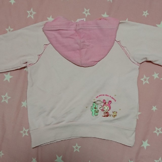 mezzo piano(メゾピアノ)のメゾピアノ トレーナー パーカー キッズ/ベビー/マタニティのキッズ服女の子用(90cm~)(ジャケット/上着)の商品写真