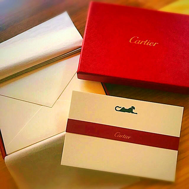 Cartier(カルティエ)のカルティエ・レターセット ハンドメイドの文具/ステーショナリー(カード/レター/ラッピング)の商品写真